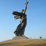 La fameuse statue de Stalingrad