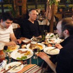 Repas Bulgare avec nos 3 comperes