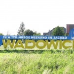 Entree a Wadowice, la ville de JP2