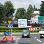 Rond point a Wadowice