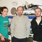 Emilio Rigatti et son fils