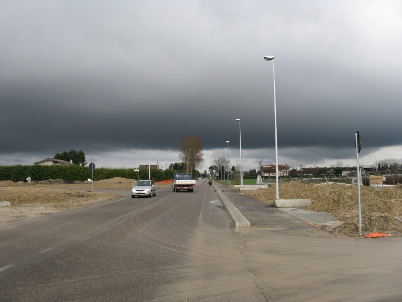 Nimbostratus en formation...